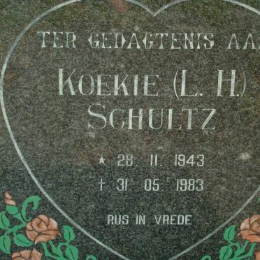 SCHULTZ Koekie L.H. 1943-1983