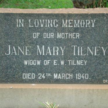 TILNEY Jane Mary -1940