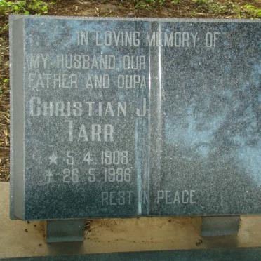 TARR Christian J. 1908-1986