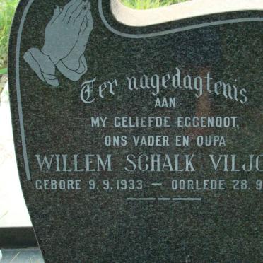 VILJOEN Willem Schalk 1933-1980