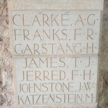 5. Great War memorial