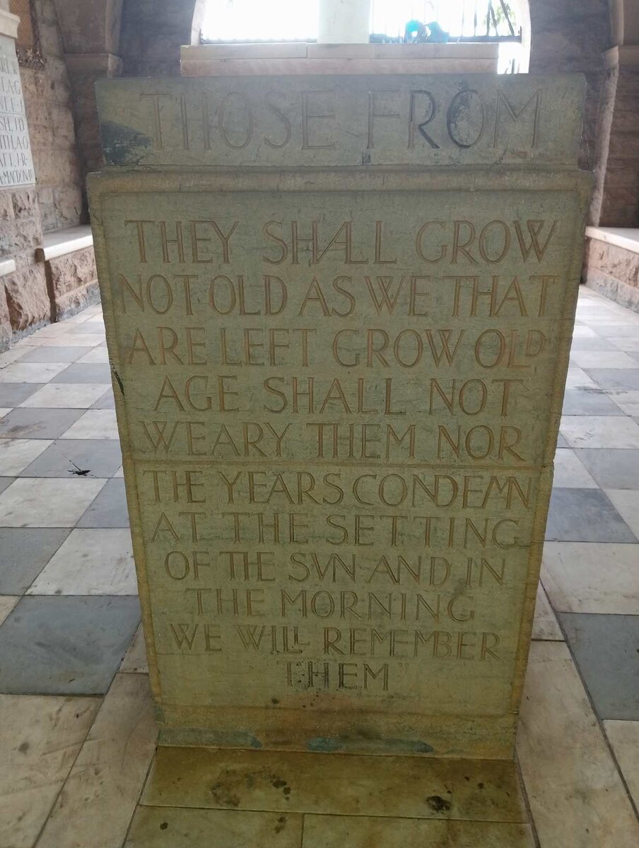 3. Great War memorial