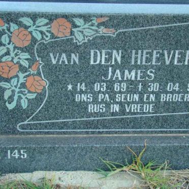 HEEVER James, van den 1969-1998