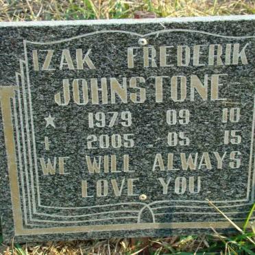 JOHNSTONE Izak Frederik 1979-2005
