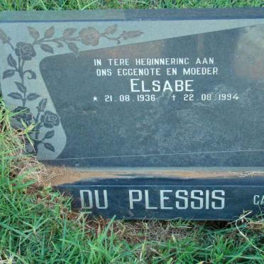 PLESSIS Elsabe, du 1936-1994