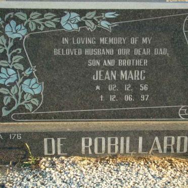 ROBILLARD Jean-Marc, de 1956-1997