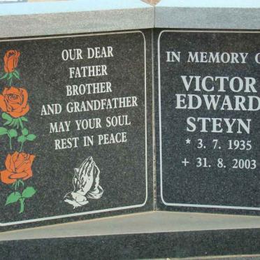 STEYN Victor Edward 1935-2003