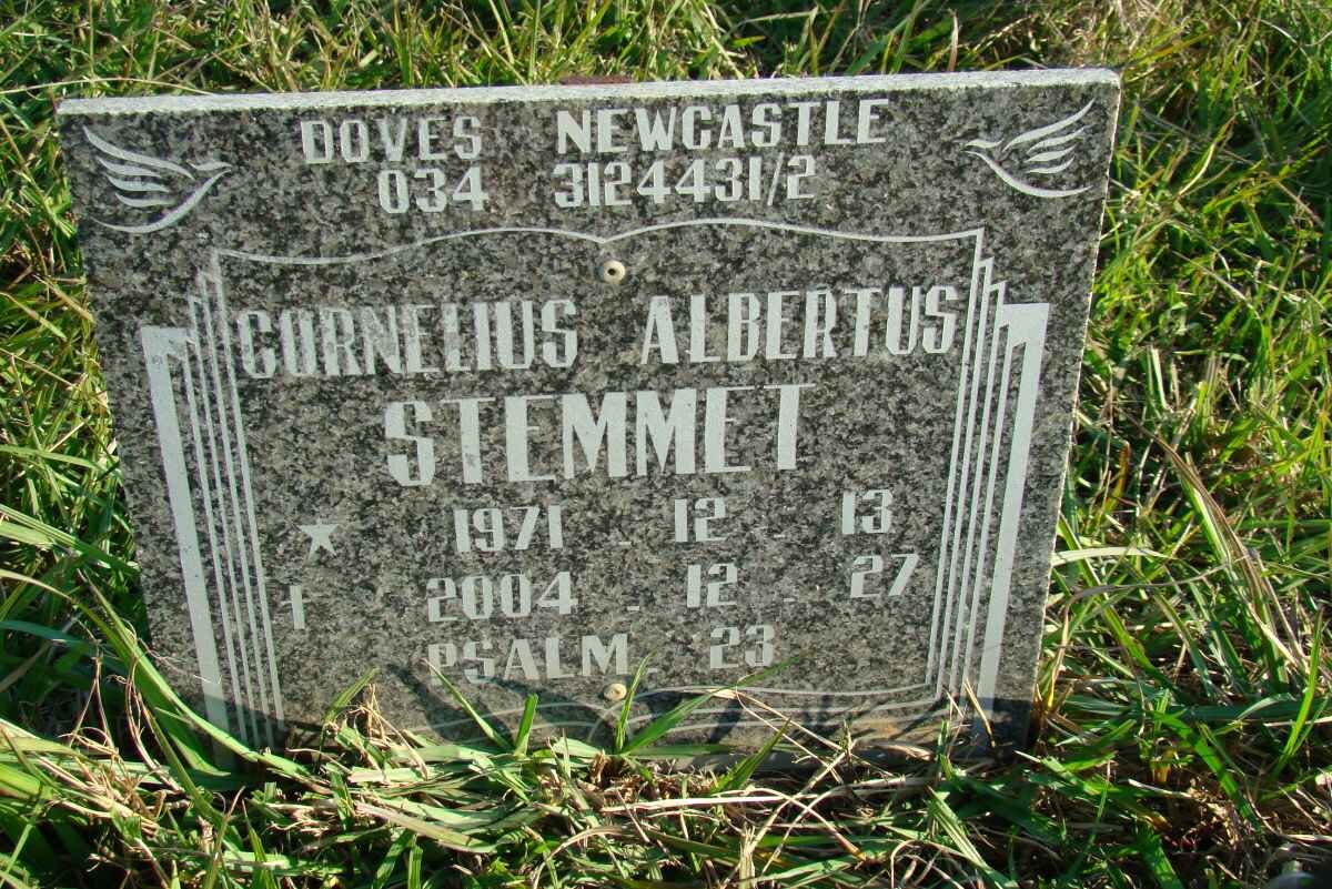 STEMMET Cornelius Albertus 1971-2004