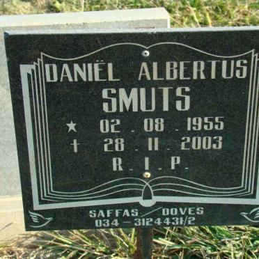 SMUTS Daniel Albertus 1955-2003