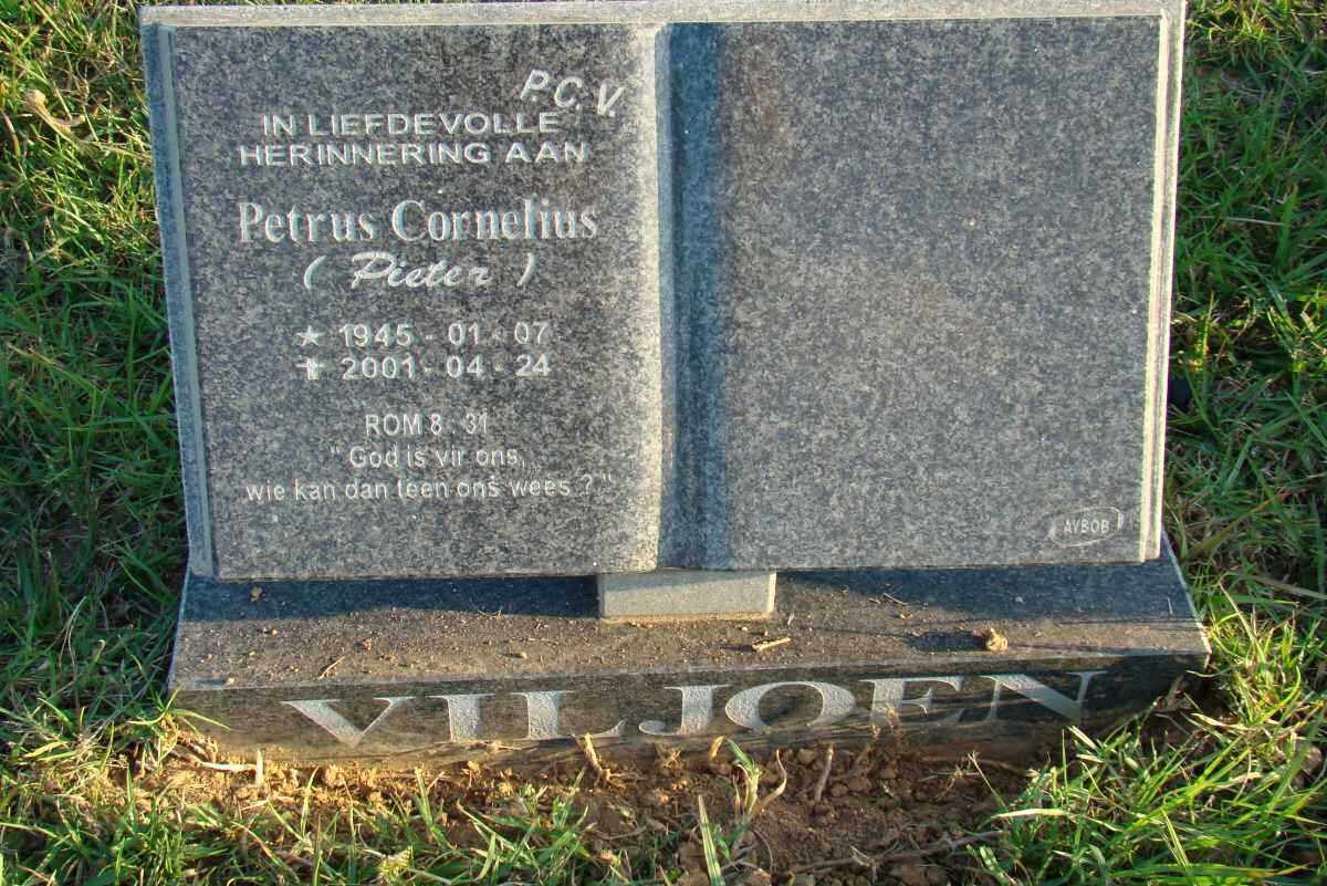 VILJOEN Petrus Cornelius 1945-2001