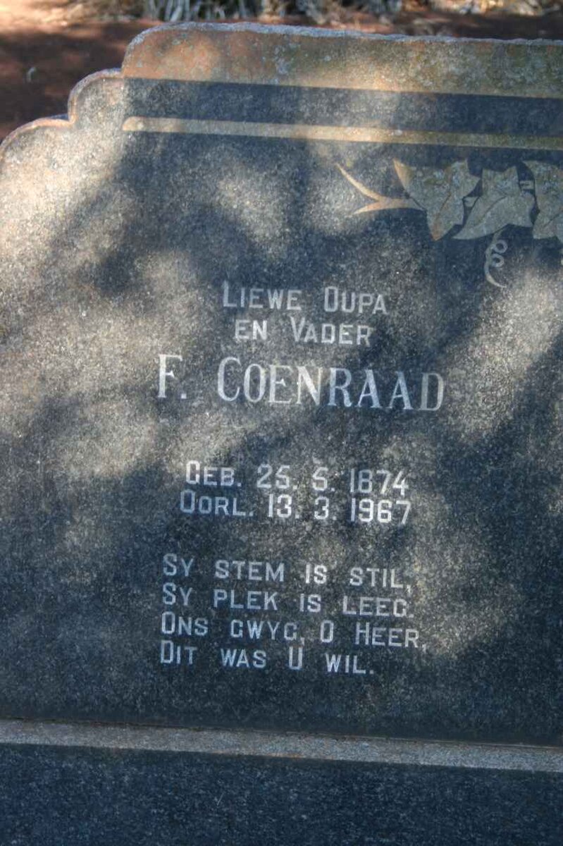 SCHEEPERS F. Coenraad 1874-1967