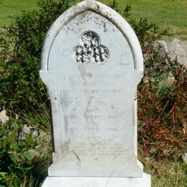 Kwazulu-Natal, NEWCASTLE district, Charlestown, Kreiger Holm 3340, farm cemetery