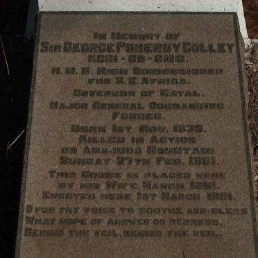 COLLEY George Pomeroy 1838-1881