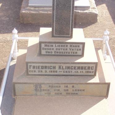 KLINGENBERG Friedrich 1886-1962