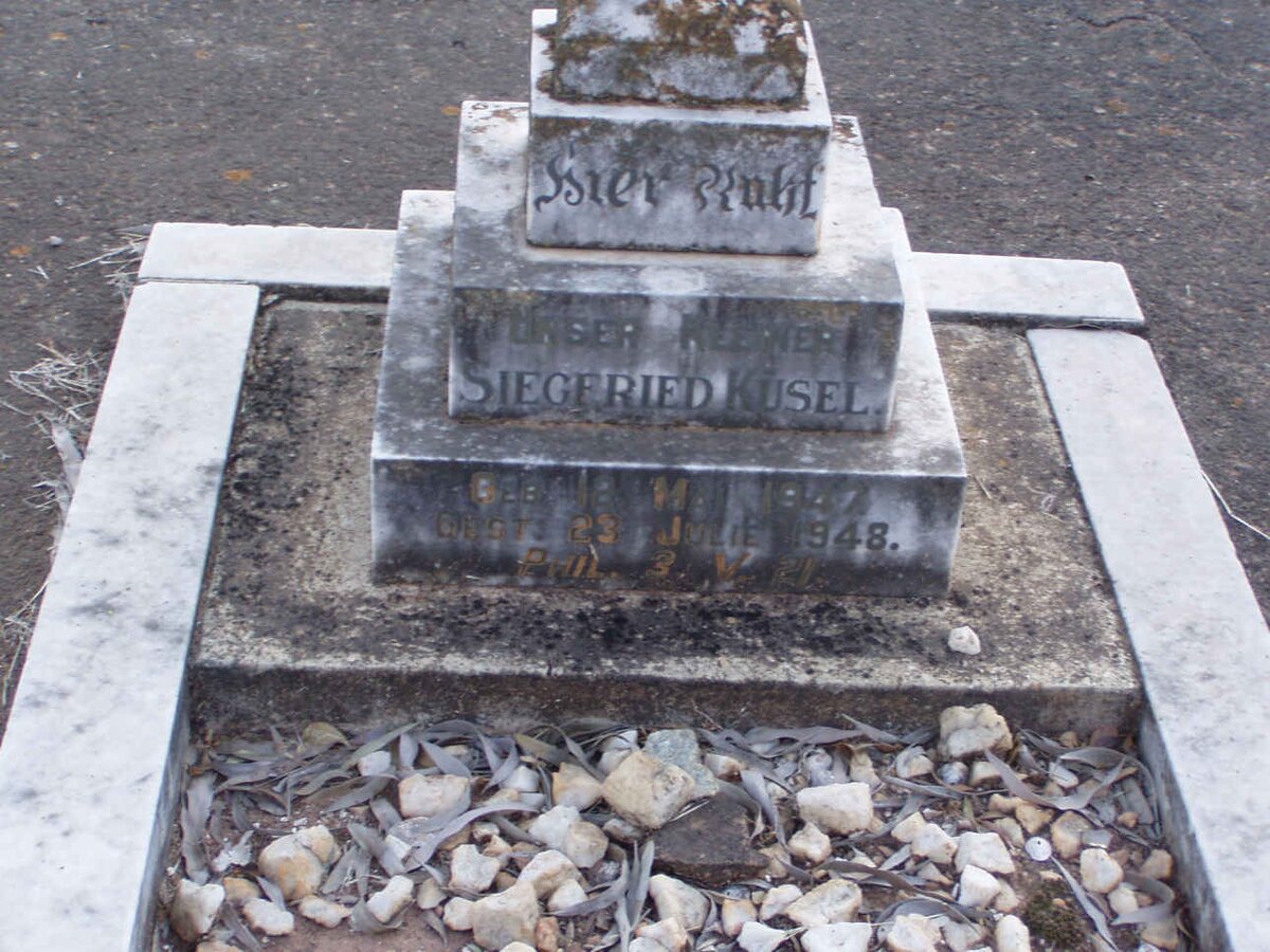 KUSEL Siegfried 1947-1948