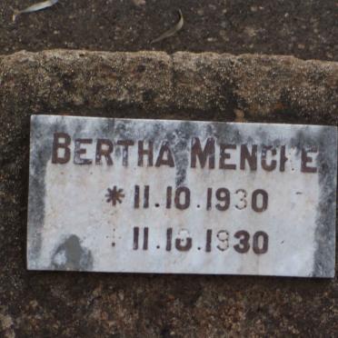 MENCKE Bertha 1930-1930