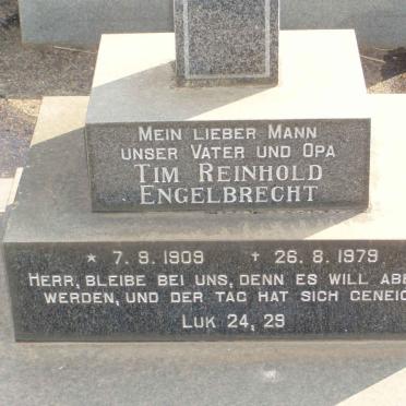 ENGELBRECHT Tim Reinhold 1909-1979