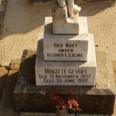GEVERS Brigitte 1957-1958