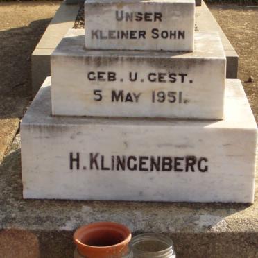 KLINGENBERG H. 1951-1951