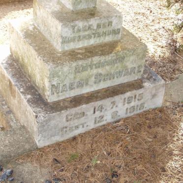 SCHWARZ Naemi 1915-1916