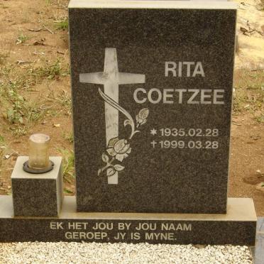 COETZEE Rita 1935-1999
