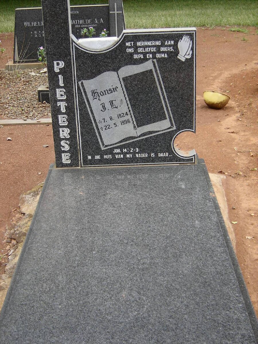 PIETERSE J.L. 1924-1996