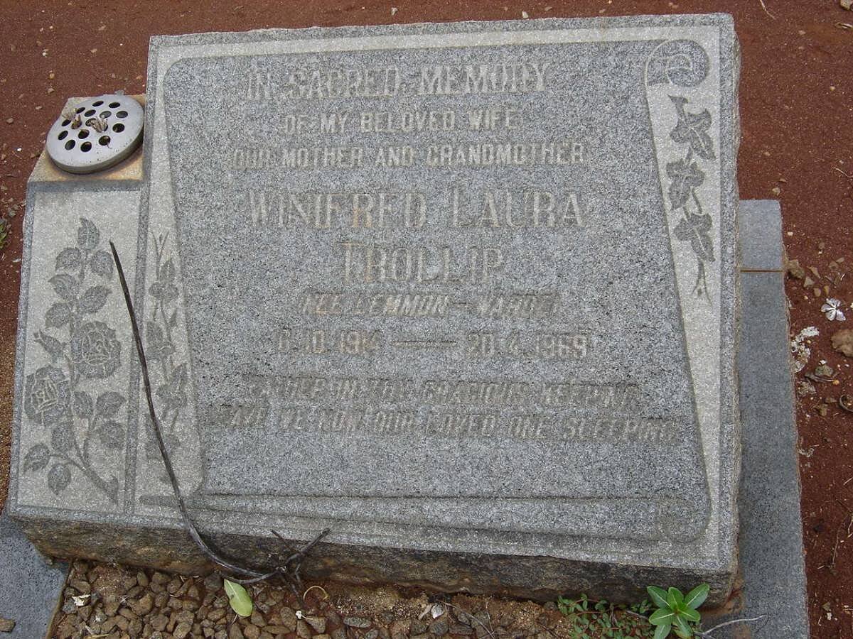 TROLLIP Winifred Laura nee LEMON-WADE 1914-1969