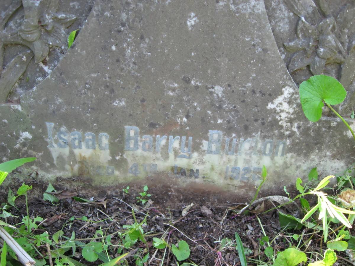 BURTON Isaac Barry -1928