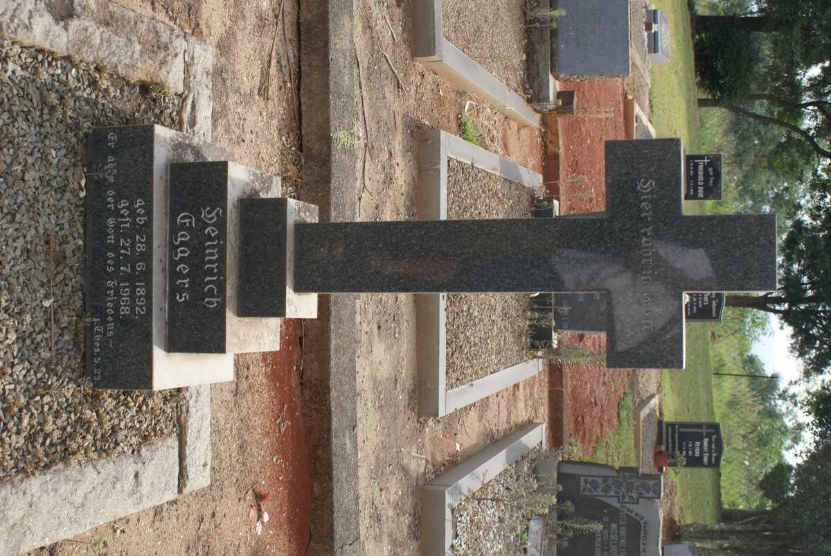 EGGERS Heinrich 1892-1968