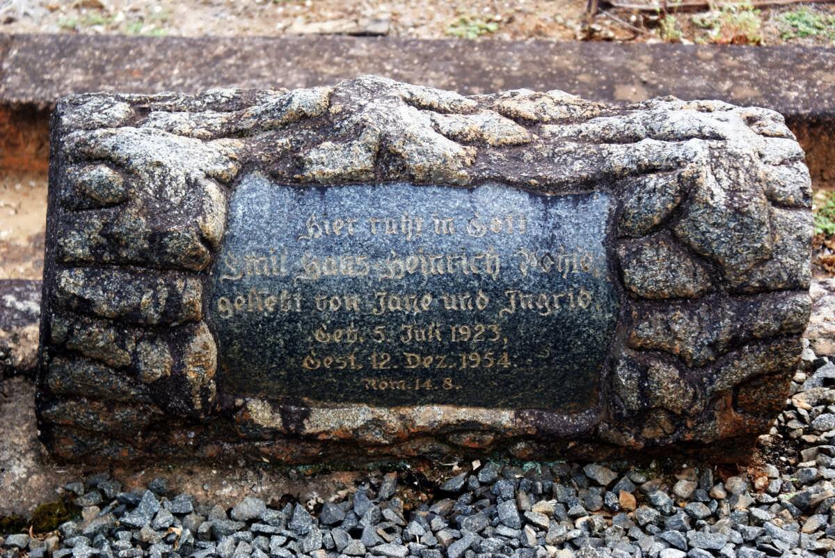 POHLE ? Hans Heinrich 1923-1954