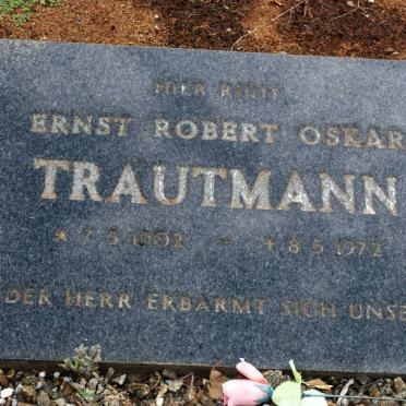 TRAUTMANN Ernst Robert Oskar 1902-1972