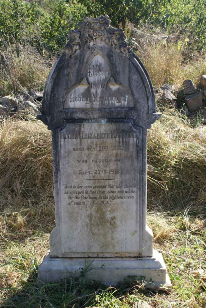 MARTENS Regina Elizabeth 1883-1910