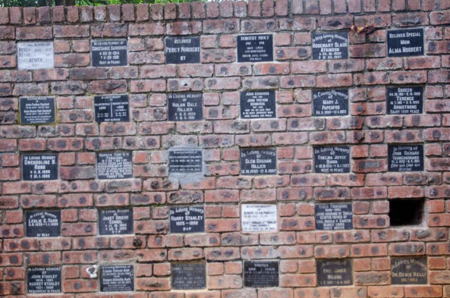 2. Overview / Oorsig Wall of Remembrance