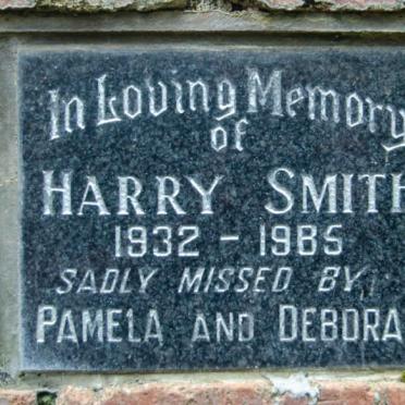 SMITH Harry 1932-1985