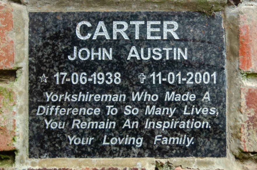 CARTER John Austin 1938-2001