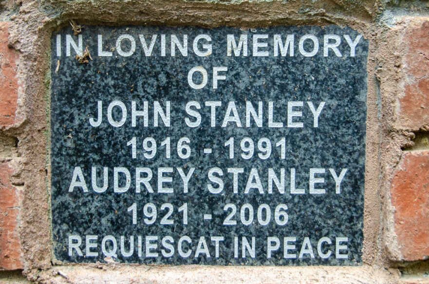 STANLEY John 1916-1991 &amp; Audrey 1921-2006
