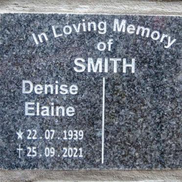 SMITH Denise Elaine 1939-2021