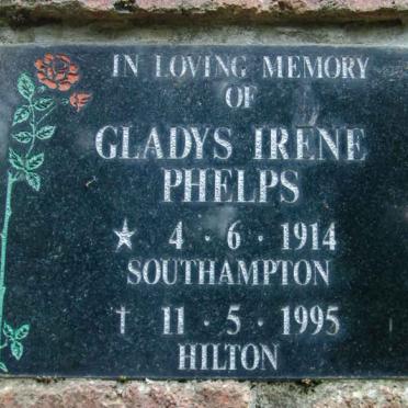 PHELPS Gladys Irene 1914-1995