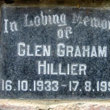 HILLIER Glen Graham 1933-1992