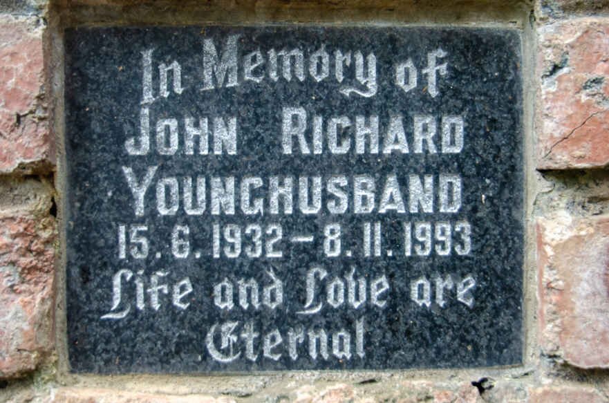 YOUNGHUSBAND John Richard 1932-1993