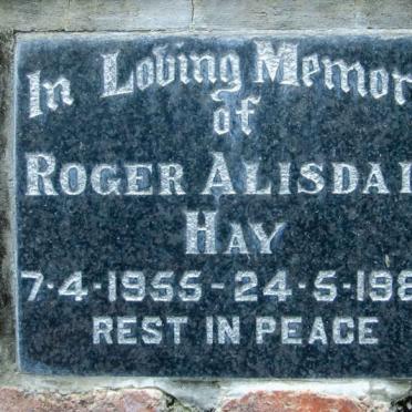 HAY Roger Alisdair 1955-1989