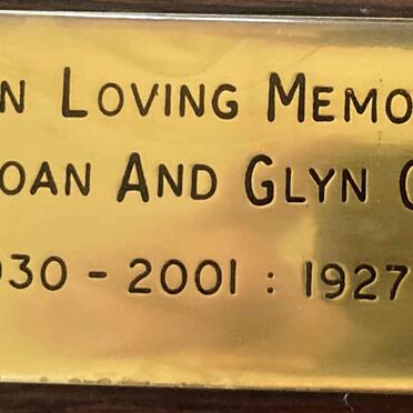 OWENS Glyn 1927-1983 & Joan 1930-2001