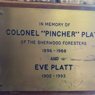 PLATT 1896-1968 & Eve 1902-1993
