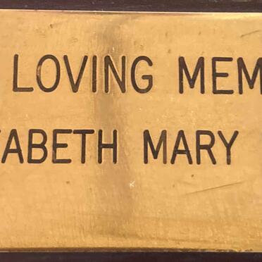 FERGUSON Elizabeth Mary