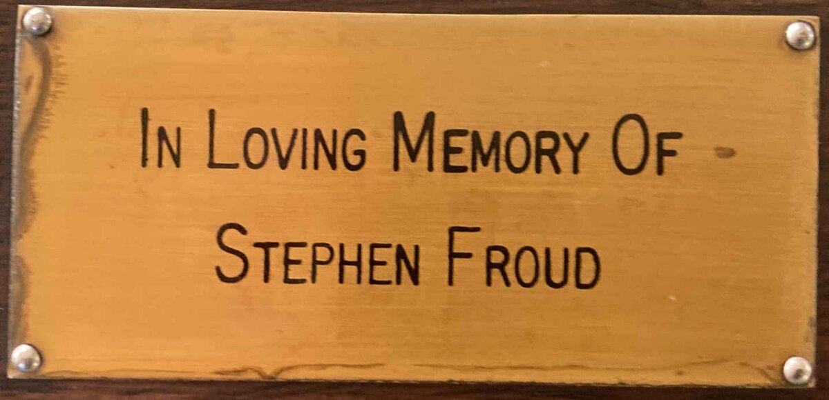 FROUD Stephen