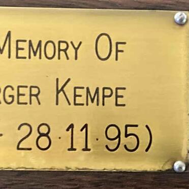 KEMPE Anders Birger 1914-1995 & Margaret 1924-2019