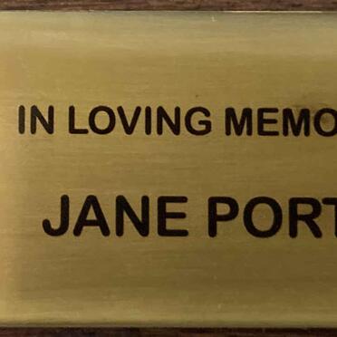 PORTER Jane