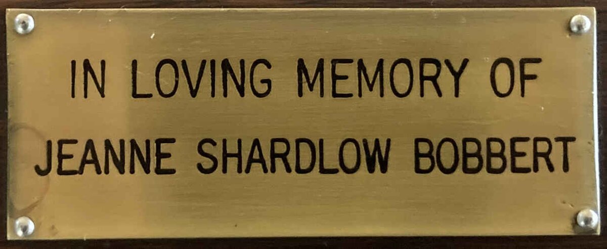 BOBBERT Jeanne Shardlow