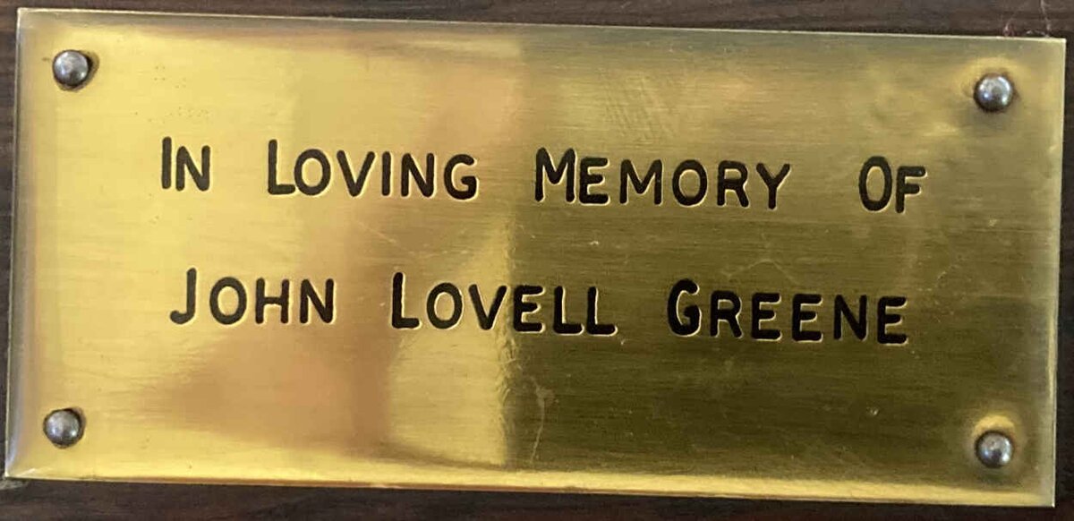 GREENE John Lovell