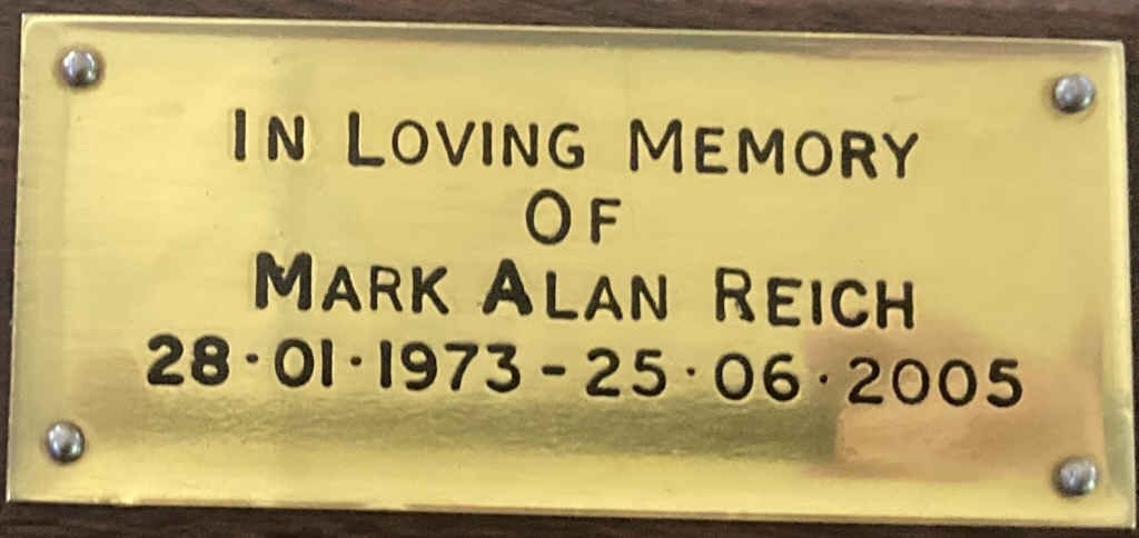 REICH Mark Alan 1973-2005